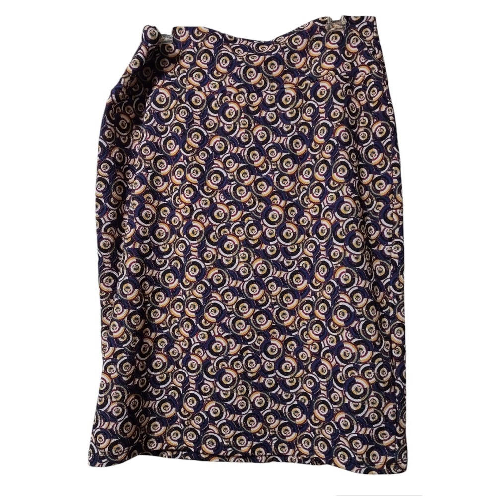 LuLaRoe Skirt Women's 3XL Geometric Design A Line Pull On Soft Feel Casual